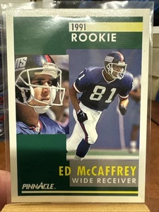 Pinnacle 1991 - Ed McCaffrey #322 (RC).                       E146 - Imagen 1 de 2