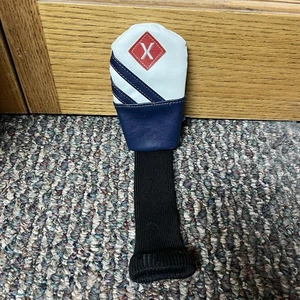 Cubierta de cabeza híbrida de rescate Callaway Golf 2018 vintage azul marino/blanco/rojo - Imagen 1 de 5