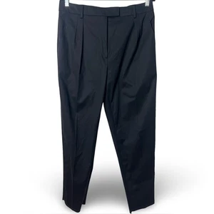 MaxMara Studio Women's Calante Long Trouser Black Dress Pants NWT Sz 14 - Picture 1 of 8