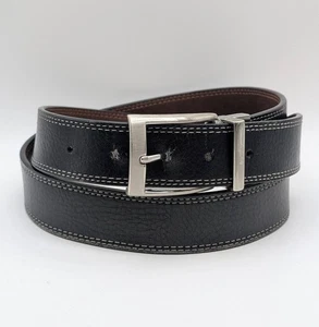 Nike Herren Golf Wendegürtel braun/schwarz Größe 38 Echtleder silber  - Bild 1 von 7