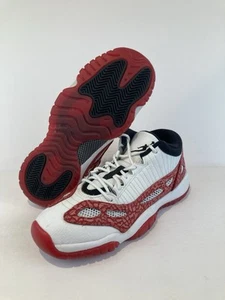 Jordan 11 Retro Low GS 2017 Gym Red Size 7y 919713 101 - Picture 1 of 7