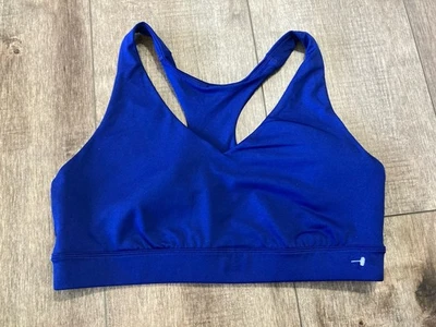 Tek Gear Workout Gear Women's XL Sports Bra Royal Blue Racerback - Image 1 of 3