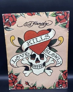 Ed Hardy “Love Kills Slowly Poster” 24 x 36 By Pyramid Posters 2007 Made In USA! - Picture 1 of 1