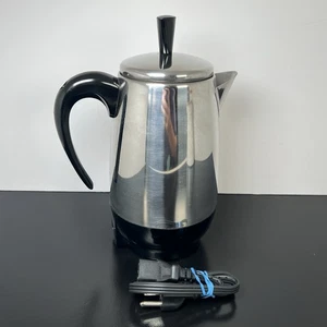 Farberware Electric Coffee Percolator FCP280 Stainless Steel Automatic Tested - Picture 1 of 4