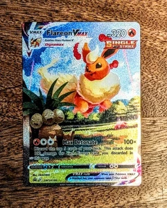Flareon VMAX SWSH180 Sword & Shield Black Star Promo Alt Art Pokemon Card LP+ - Picture 1 of 2