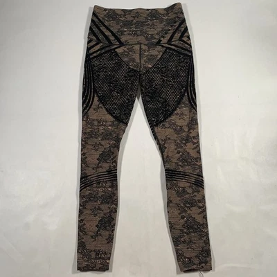 Leggings Savage X Fenty Lace Race cintura alta XL X-Large negros sintéticos transparentes Foto 1 de 4