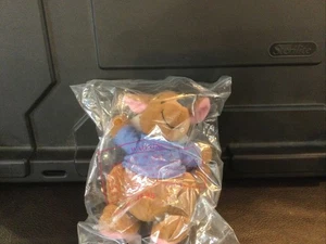 "Bolsa de frijoles Roo Winnie The Pooh vintage de 7"" nueva en paquete" - Imagen 1 de 2