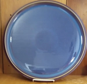 Denby STORM PLUM Chop plate / Round platter, 13 1/4", England, Excellent - Picture 1 of 6