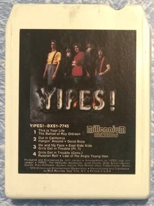 1979 RARE WISCONSIN POWER POP 8-TRACK Yipes! BXS1-7745 Milwaukee WI punk wave - Bild 1 von 3