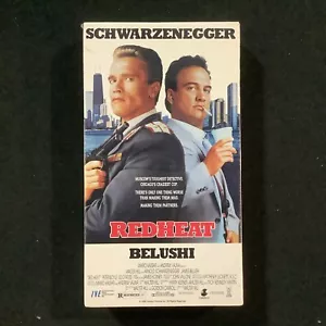 Redheat (1988 VHS) Arnold Schwarzenegger James Belushi Peter Boyle VHS VERSIEGELT - Bild 1 von 4