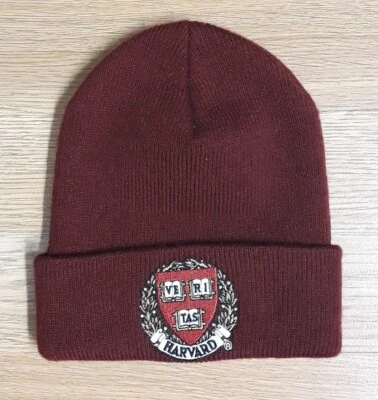 Harvard University Infant Toddler Burgundy Beanie Hat Cap - Image 1 of 3