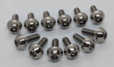 Disco Dianteiro Titânio parafusos de montagem Honda CBR1000RR Fireblade 04-13 Ti parafusos do rotor - Imagem 1 de 4