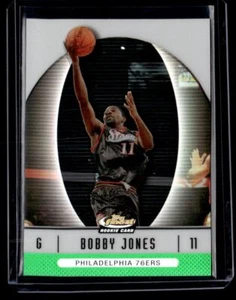 2006-07 Finest Refractors Green Bobby Jones RC 188/199 Philadelphia 76ers #80 - Picture 1 of 2