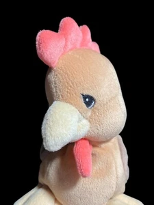 Chicken Tender Tails Plush Small Chick Precious Moments Beanie Rooster - Picture 1 of 10