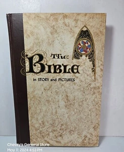 The Bible In Story and Pictures Religion Hardcover Book New Testament Only 1956 - Picture 1 of 9