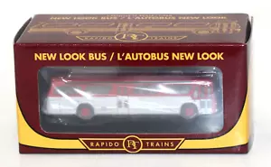 Rapido 573097 N 1:160 GM TDH New Look Bus Red/ Silver NIB LIghted - Picture 1 of 3
