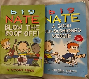 Big Nate Set 2 A Good Old-Fashioned Wedgie, Blow The Roof Off by Lincoln Peirce - Imagen 1 de 5