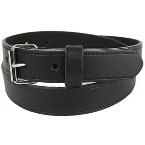 MENS BELT LEATHER HIGH QUALITY STYLISH JEAN TROUSER WAIST UK MADE CASUAL B902 - Picture 1 of 2