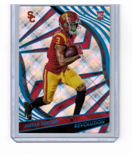 2023 Panini Chronicles Revolution Draft Picks Jordan Addison Cosmic /99 USC - Picture 1 of 2
