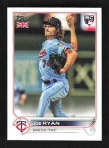 Joe Ryan RC 2022 Topps UK Edition Minnesota Twins #19 - Picture 1 of 2