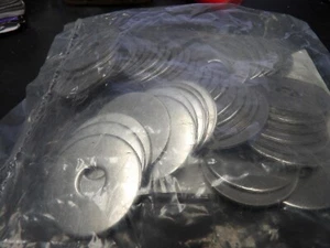 Washer,3/8" Bolt,18-8 SS,1-1/2" OD,PK50 (C) - Picture 1 of 5