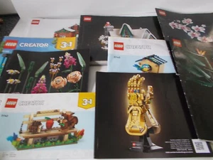 Lego Anleitungshefte - gebrauchte Lego Anleitungen für Bausets - Bild 1 von 79