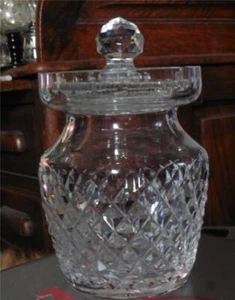 Waterford Crystal Alana Jam Jelly Preserve Jar - Picture 1 of 7