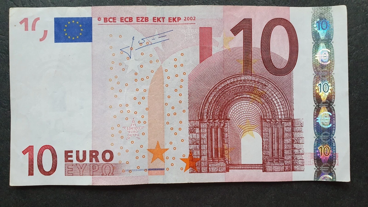 Souvenir Banknote Euro Banknotes Playmobil Eurocopa ITALY ITALIA 50 EURO  2002 TRICHET S 25063361449 J040G5 CIRCOLATA
