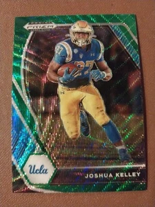 2021 JOSH KELLEY PANINI PRIZM GREEN WAVE CARD #80 CARICATORI UCLA BRUINS LA  - Foto 1 di 2