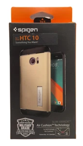 Spigen Slim Armor Case for HTC 10 - Champagne Gold - Picture 1 of 8