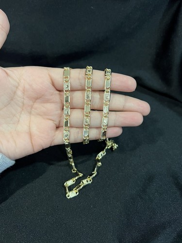 Collana catena Valentino Mariner uomo donna placcata oro 26"