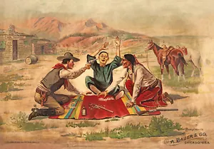PÓSTER PUBLICITARIO A. BAUER & COMPANY - Imagen 1 de 1