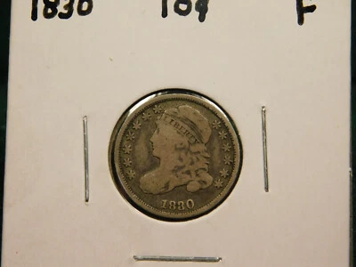 1830   Bust Dime   Item # 12556 - Image 1 of 2