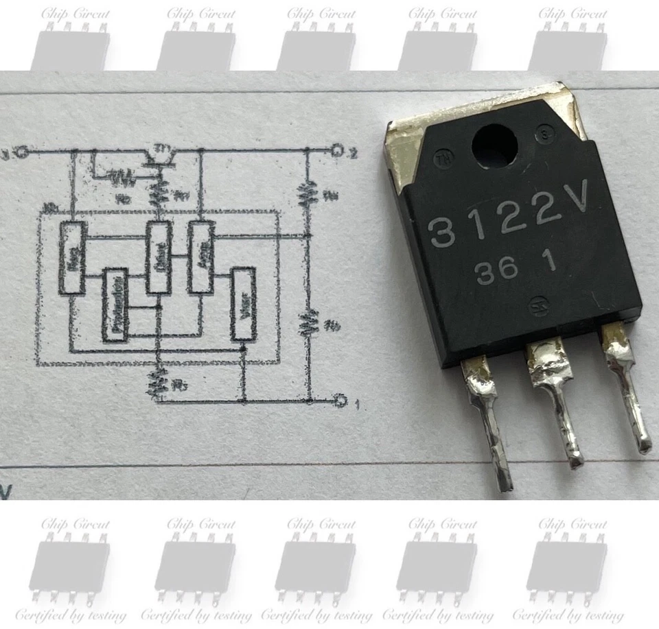 3122V DC Voltage Regulator Sanken - 12V 2A 1PCS - Image 1 of 1