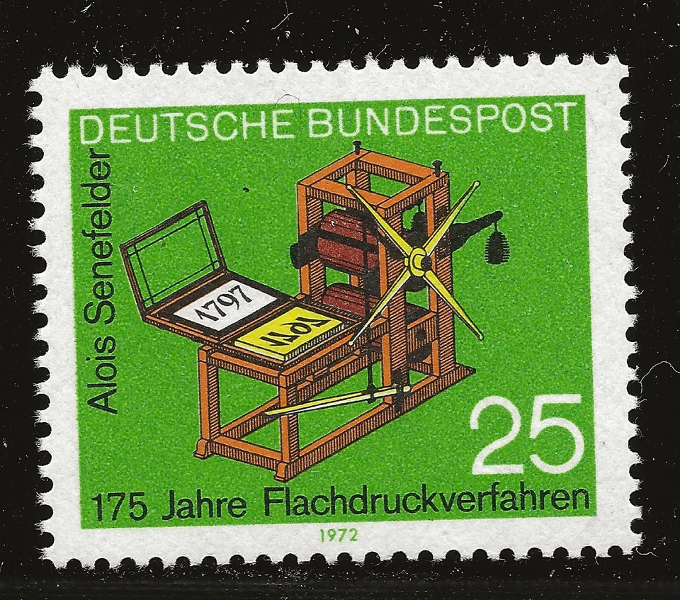 Germany Scott #1088, Single 1972 FVF MNH - Image 1 of 1
