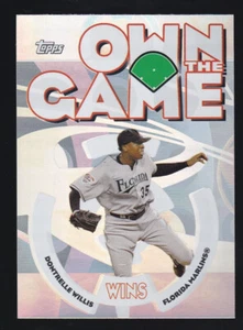 2006 Topps Series 1 #OG28 DONTRELLE WILLIS Own The Game Insert Florida Marlins - Picture 1 of 2