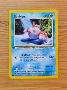 Pokemon Juego de Cartas Coleccionables Dorado 45/64 Neo Revelation 1ª Edición LP WOTC. - Imagen 1 de 2