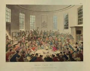 ROYAL COCK PIT, "MICROCOSM OF LONDON", ACKERMANN 1808-10. - Picture 1 of 1
