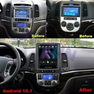 For 05-12 Hyundai Santa Fe Android 10.1 Stereo 9.7'' GPS Radio 2+32GB Navigation - Bild 1 von 12