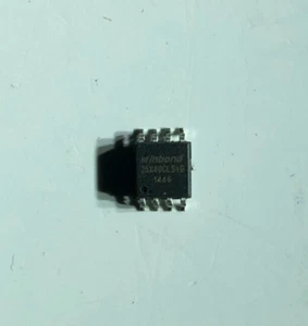 W25X40CL Serial Flash 512kB memory SOIC-8 208mil Winbond tested erased x1 pcs - Bild 1 von 1