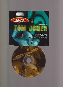 (-0-) Space With Cerys of Catatonia : The Ballad Of Tom Jones CD SINGLE EX/EX - Picture 1 of 1