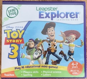 Toy Story 3 LeapFrog Leapster Explorer Learning Game - Picture 1 of 2
