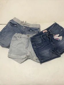 Multi Brand Shorts Size 7 Girls Set Of 3 Short 3377 - Picture 1 of 16