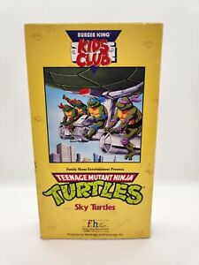 Teenage Mutant Ninja Turtles: Sky Turtles VHS - Burger King Kids Club