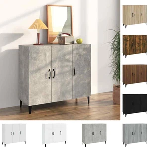 Aparador Madera Contrachapada 90x34x80 cm Armario Auxiliar Multicolor vidaXL - Imagen 1 de 110