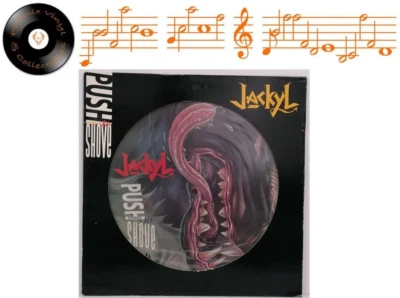 Jackyl Push Comes To Shove 12" Single Picture Disc - Near Mint Foto 1 de 4