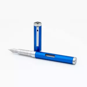 Diplomat Pen,Füllfederhalter,Fountain Pen,Piston,Kolbenfüller,NEXUS Blau,Feder M - Bild 1 von 5