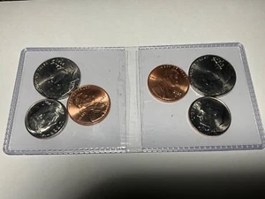 (6 Coin Set) 2025 P&D Penny Nickels & Dimes from Uncirculated FED Rolls NICE!! - Picture 1 of 8