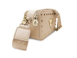 Valentino Orlandi, taupe/gold Crossbody, Shoulder Strap Bag