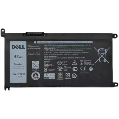 NUEVA batería genuina 42WH YRDD6 para Dell Inspiron 3493 3582 3583 3593 3793 VM732 Foto 1 de 4